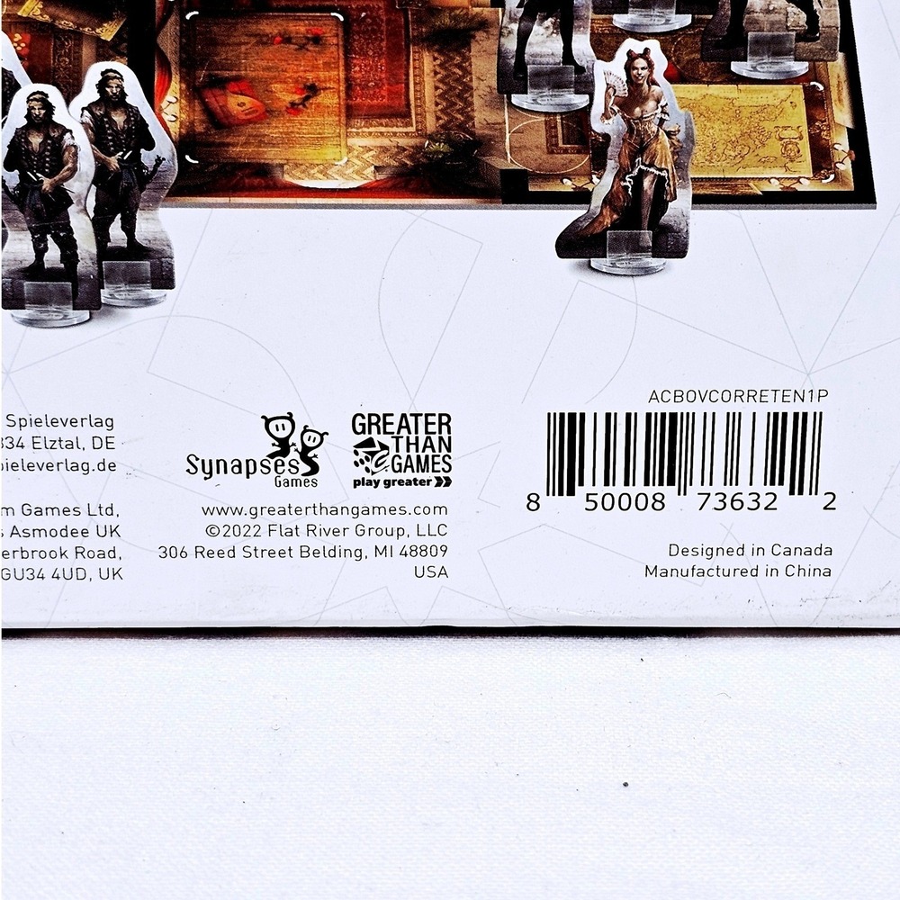 Assassin's Creed Brotherhood Of Venice Board Game Triton Noir New Sealed Tactile - Picture 5 of 16